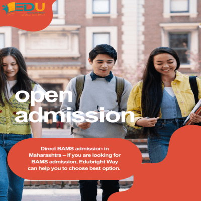 Direct BAMS Admission in Maharashtra – Easy & Fast Process with Edubright Way